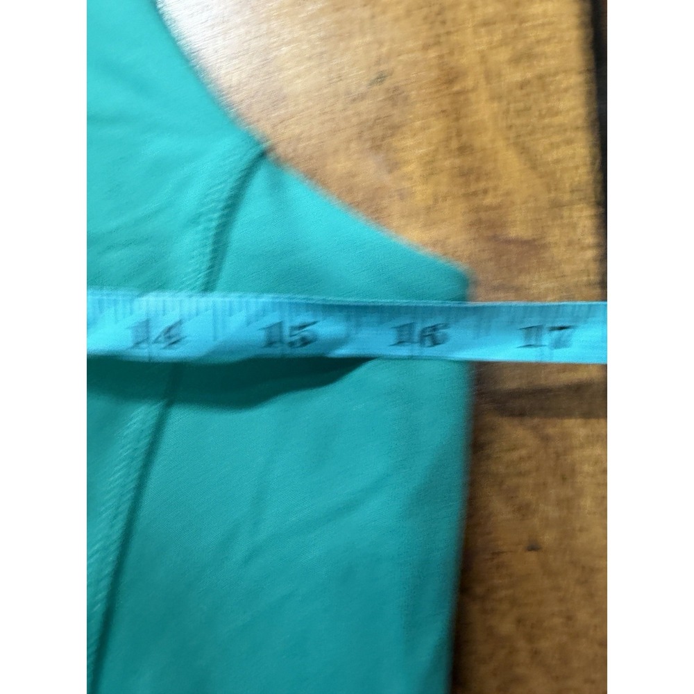 All in Motion Women's Extra Large Green Athletic Dress Tennis Golf Mini Zip Top - Picture 5 of 10